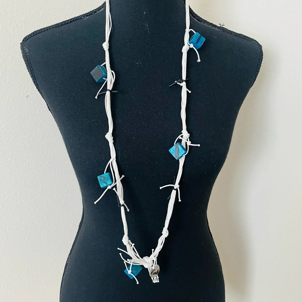 Jianhui London Blue Block Necklace